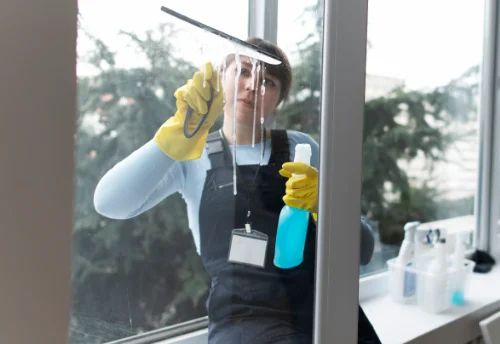 Nettoyage de vitres intérieures et extérieures à Sales